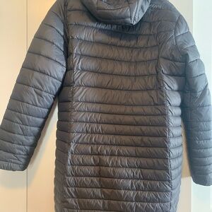Grey CMP puffer coat. Really warm and lightweight